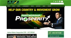 Desktop Screenshot of jamaicalabourparty.com